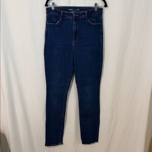 Old Navy Women's Skinny Jeans in Deep Indigo